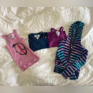 T2Love bundle: 3 tanks and 1 hoodie